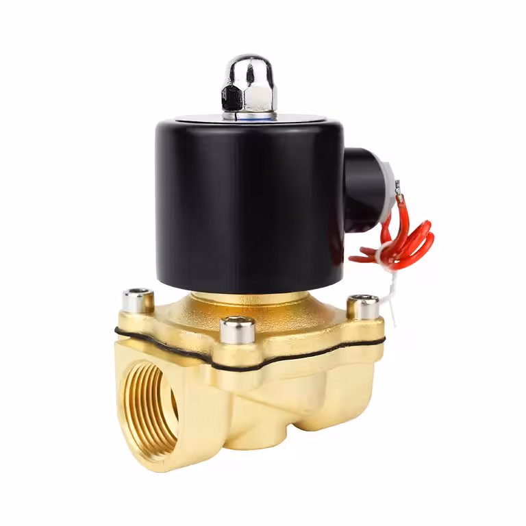 Electroválvula 220V 1/2 Pulgada Normal Cerrada – Para Agua, Aire, Aceite – Cobre, Sellado NBR