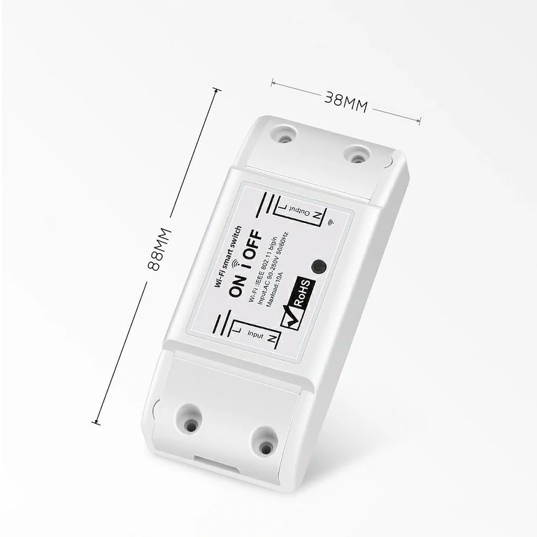 Ρελέ WiFi με λειτουργία διακόπτη Ρελέ για ασύρματο διακόπτη, ελεγχόμενο μέσω smartphone