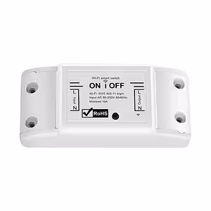 Relé Inalámbrico 1 Canal WiFi 220V 10A – Automatización Smart Home Tuya Smart Life