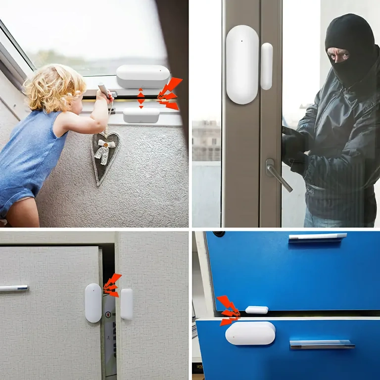 Μαγνητικός αισθητήρας ασφαλείας για παρακολούθηση ανοίγματος πορτών και παραθύρων