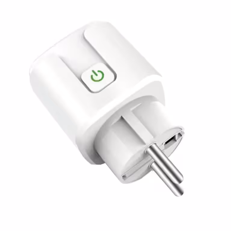 Enchufe inteligente WiFi con capacidad de 4400W mostrado