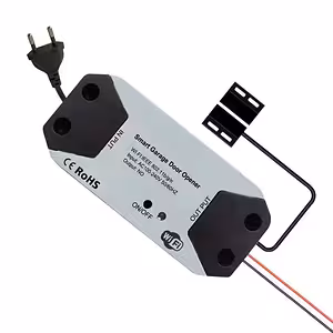 Módulo Relé WiFi para Puertas y Garajes – Automatización Tuya, Control desde Teléfono