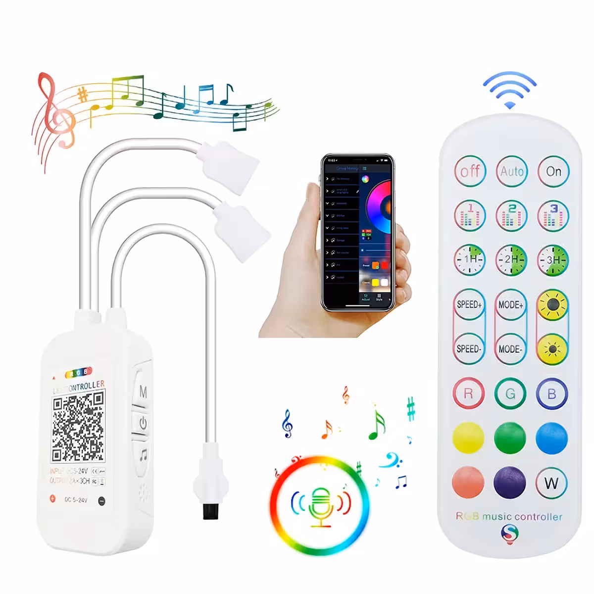 Συμβατό με Alexa και Google Assistant για φωνητικό έλεγχο