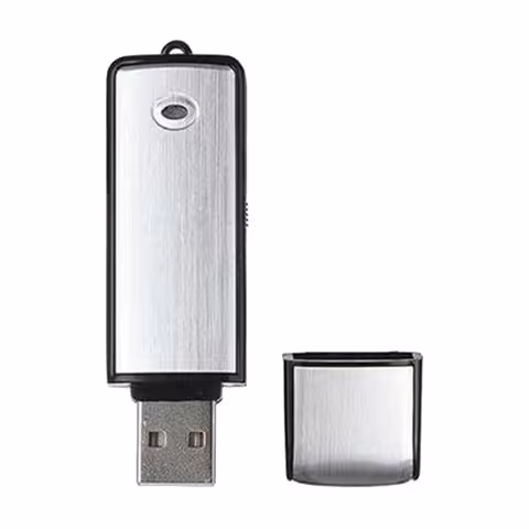 Stick USB / Grabadora de Audio Digital 16GB con Micrófono Sensible y Batería Recargable – 160 Horas de Grabación