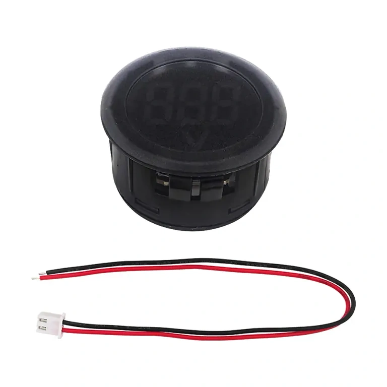 Ψηφιακό βολτόμετρο με περίβλημα ABS Ψηφιακό βολτόμετρο με ανθεκτική ABS θήκη