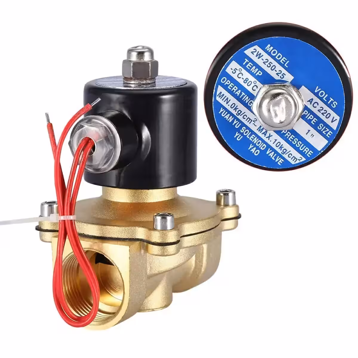 Ηλεκτροβαλβίδα χρησιμοποιούμενη για άρδευση και βιομηχανικές εφαρμογές ελέγχου υγρών