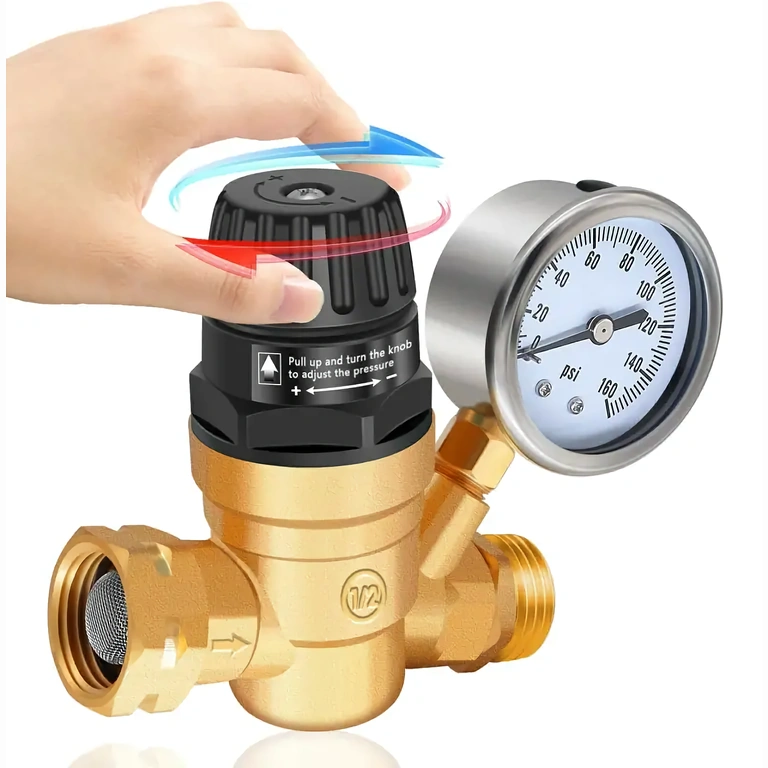 Βαλβίδα ρύθμισης πίεσης νερού Ρυθμιζόμενη βαλβίδα για έλεγχο πίεσης νερού σε οικιακές και βιομηχανικές εγκαταστάσεις