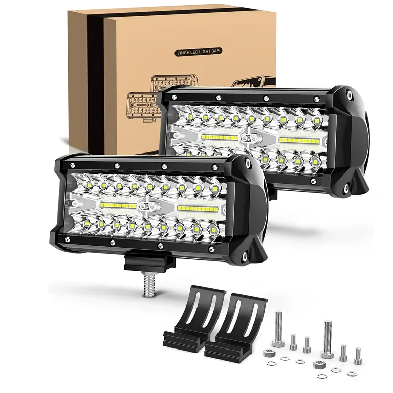 Προβολείς LED BAR 24.000 lm, 12-24V LED BAR προβολείς με 24000 λούμεν, τάση 12–24V, καθαρό φως, μαύρο περίβλημα