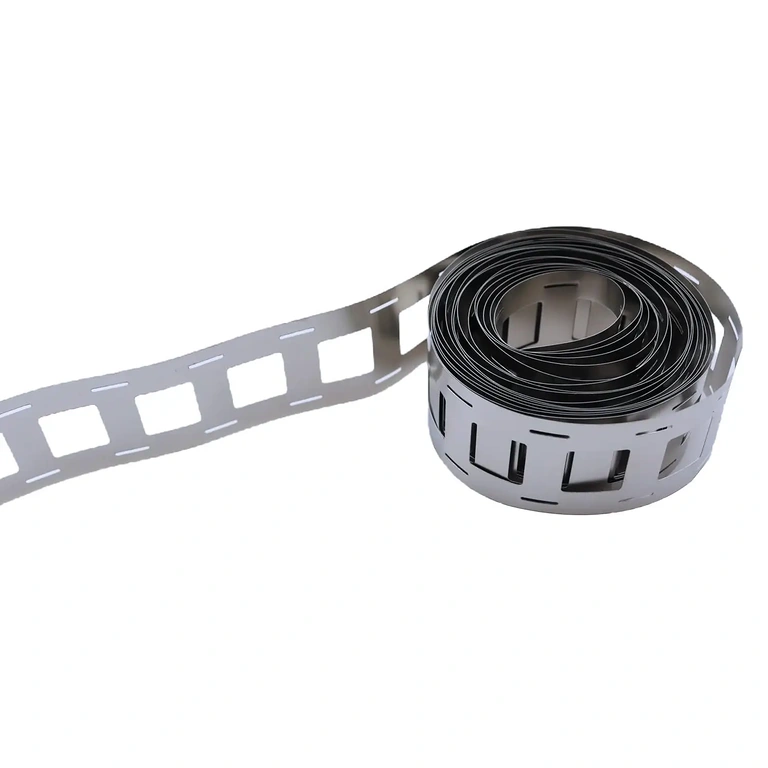 Συγκόλληση σημειακή Διαδικασία συγκόλλησης με σημείο σε ταινία καθαρού νικελίου