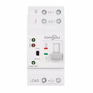 ATS Automatic Transfer Switch 63A – Administrador Automático de Red, Paneles Solares, Generador 230VAC