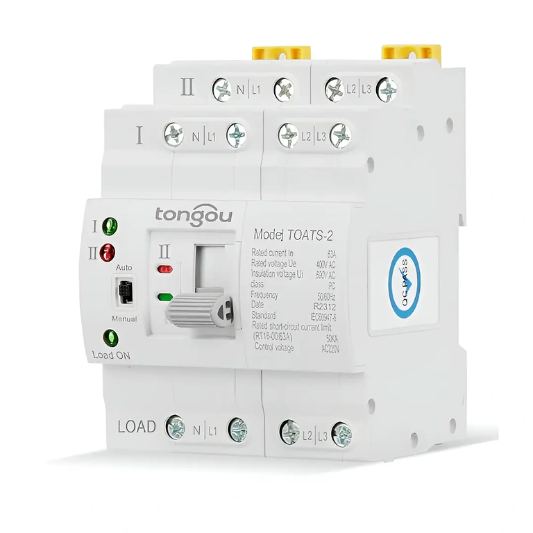 Μεταγωγή μεταξύ δύο πηγών τροφοδοσίας Σύστημα γρήγορης μεταγωγής μεταξύ κύριας και εφεδρικής πηγής