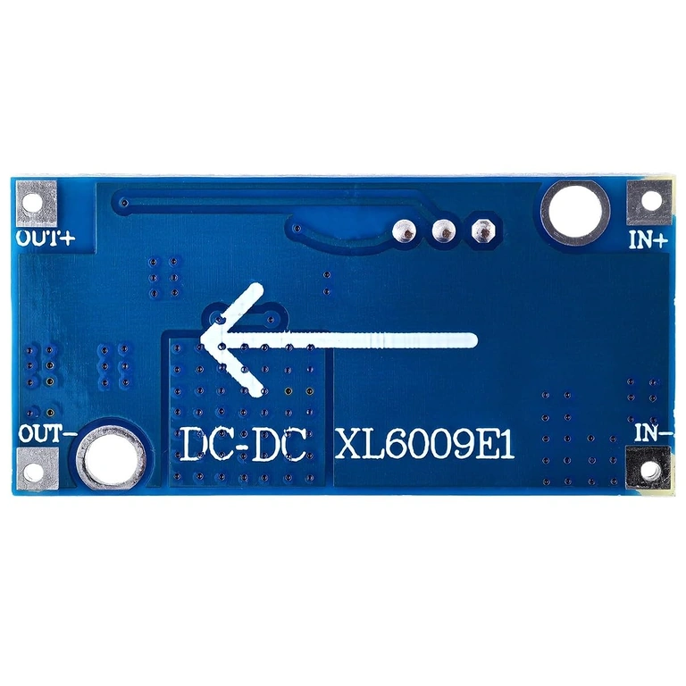 Καθαρή εικόνα του πίσω μέρους της μονάδας τροφοδοσίας XL6009