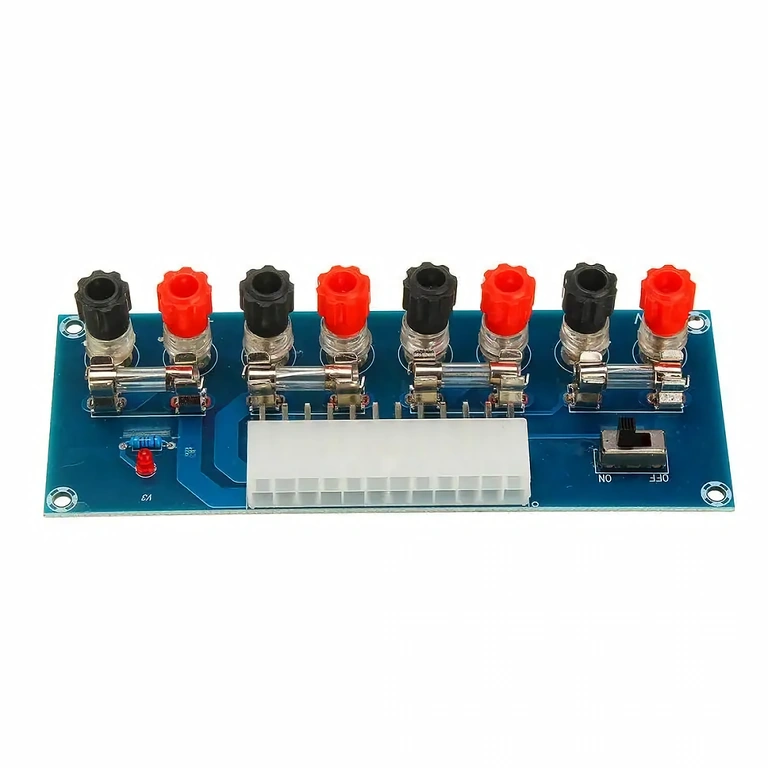 Προσαρμογέας μετατροπής τροφοδοτικού PC ATX με προστασίες 5A