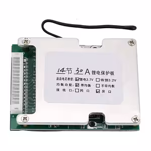 BMS 14S 52V 30A para baterías Li-Ion – protección y balanceo de acumuladores