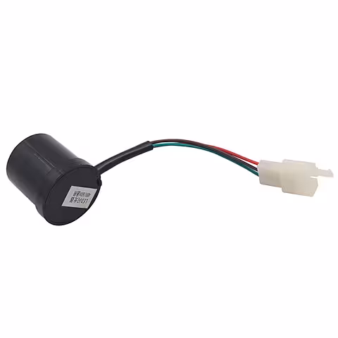 Relé de señalización 48V-60V para scooter eléctrico, 3 pines LED