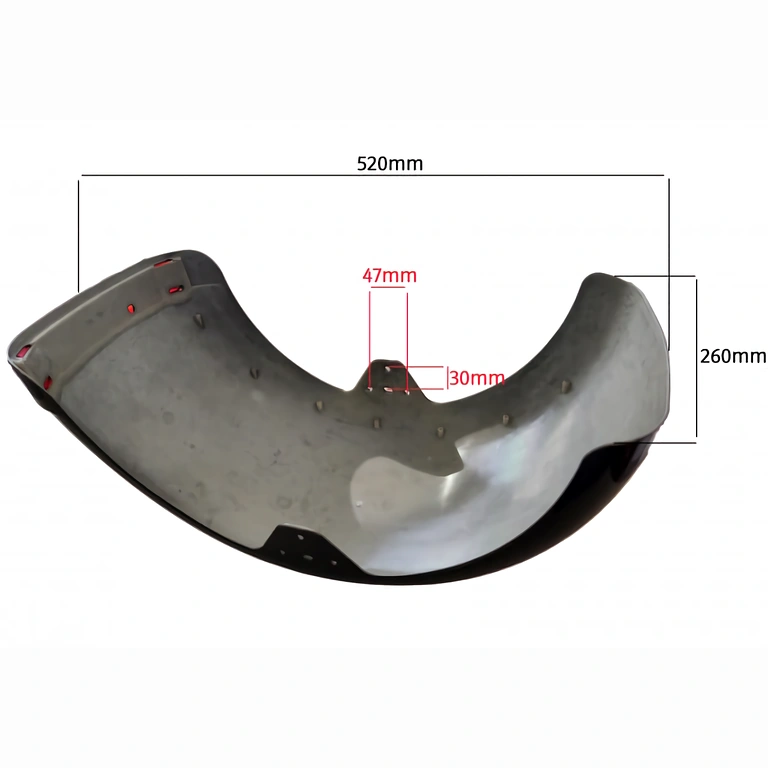 Guardabarros trasero Citycoco de plástico duradero