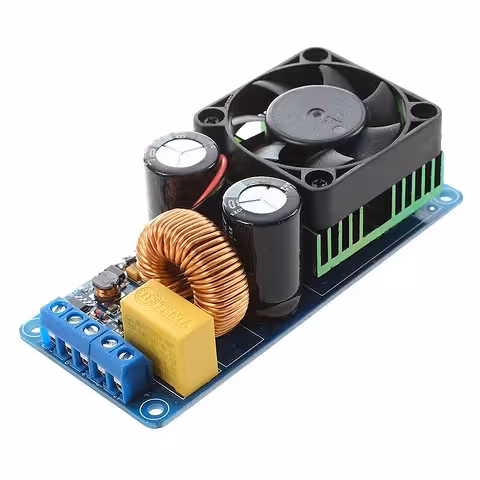 Kit Amplificador Mono Clase D 500W IRS2092 – Amplificador Audio Mono para Subwoofer Premium
