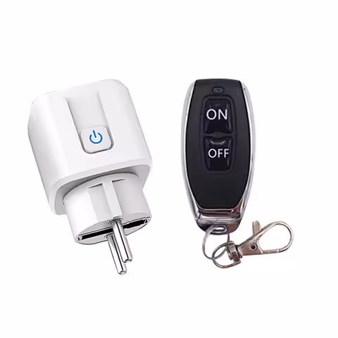 Enchufe con mando RF433 – Interruptor y Enchufe Controlado por Radio