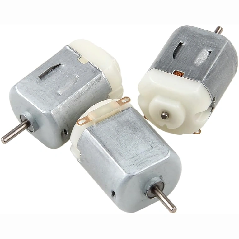 Motor DC mini 130, voltaje 3V, set de 6 piezas