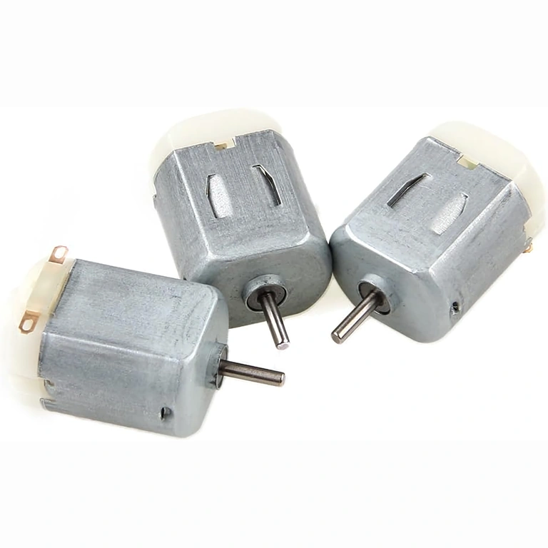 Motor DC mini 130, voltaje 6V, set de 6 piezas