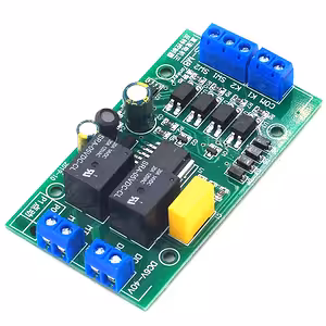 Imagen del controlador motor DC 12V/24V con cambio de sentido, vista frontal