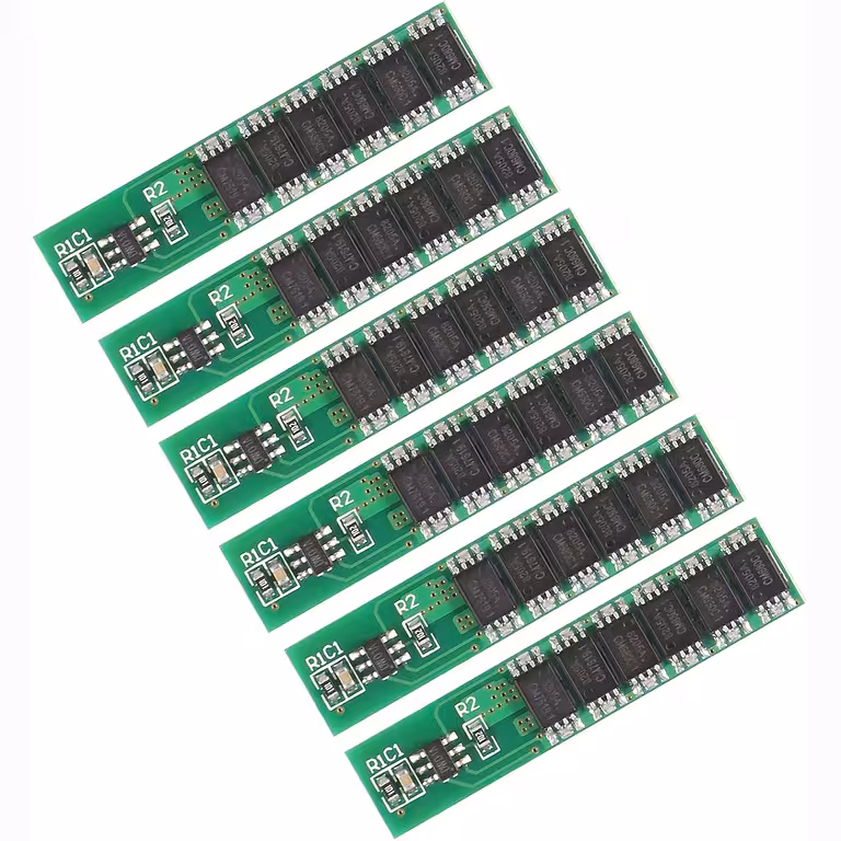 Set de 6 Unidades – Módulo BMS 1S 18650 3.7V 10A con Protección Completa