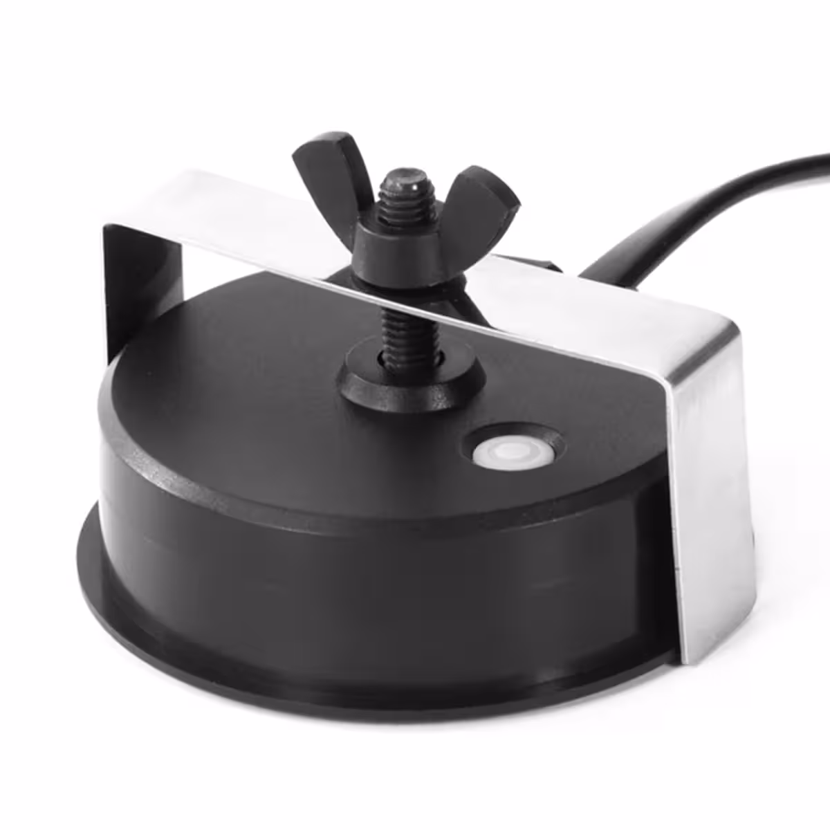 Vista de los cables y conectores del indicador digital, pantalla voltímetro y porcentaje de batería, compatible Li-ion y LiFePO4 12V–72V