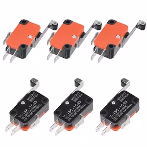 Interruptor limitador de carrera V-156-1C25 con palanca larga – vista principal