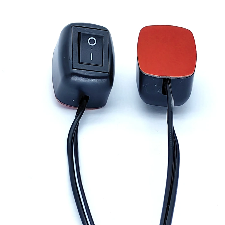 Estructura y carcasa del interruptor con montaje superficial