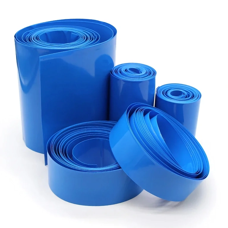 Tubo termorretráctil Cellpack azul por metro para acumuladores