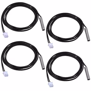 Set de 4 sondas NTC 10K para medición de temperatura