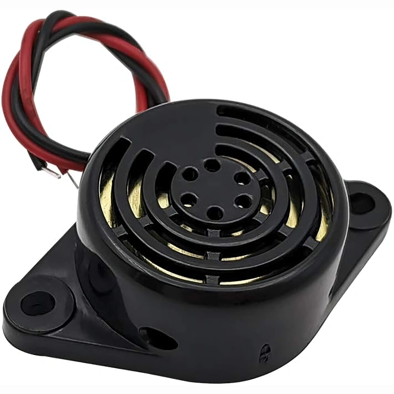 Zumbador piezoeléctrico activo 3–24V
