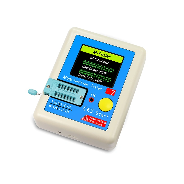 Pantalla TFT a color del LCR-T7 detalle