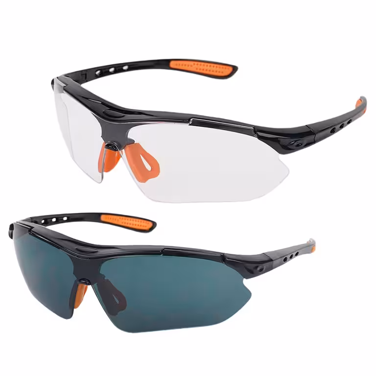 Pack de 2 pares de gafas con lentes transparentes y ahumadas